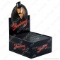 A00023010 - Cartine Smoking Nere De Luxe King Size Black Lunghe - Scatola da 50 Libretti