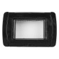 MAPAM Placca Idrobox IP55 ART 3P Nero - mod. ART-P8003ID-NE - Compatibile con BTicino LIVING