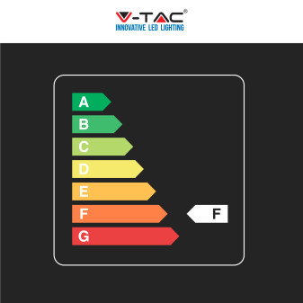 V-Tac VT-8630 Plafoniera LED Rotonda 30W SMD IP44 Colore Nero -