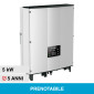 V-Tac VT-6605105 Inverter On Grid 5kW Monofase IP65 con Display LCD per Impianto Fotovoltaico - SKU 11370 [TERMINATO]