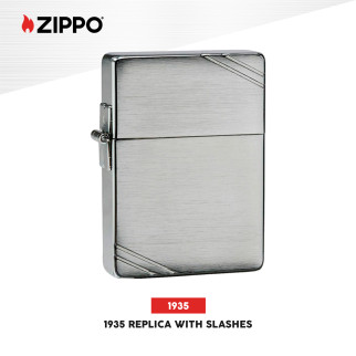 Zippo Accendino a Benzina Ricaricabile ed Antivento 1935 Replica with