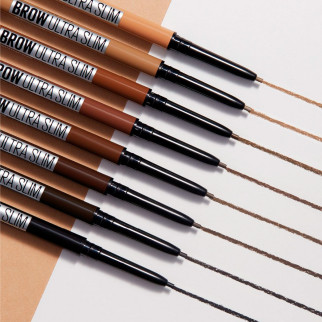 Maybelline New York Brow Ultra Slim Matita per Sopracciglia Temperabile con Pettine Colore 003 Warm