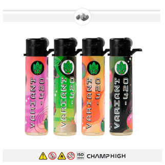 Champ High Accendini a Pietrina Fantasia Variant-420 - Box da 25 Accendini