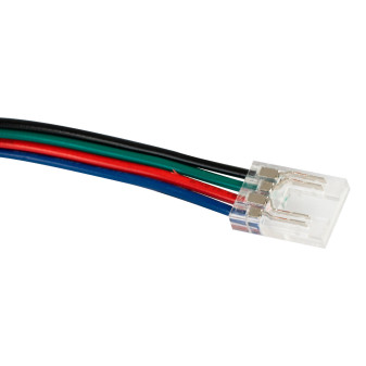 V-Tac Connettore Intermedio Flessibile per Collegamento Strisce LED