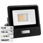 V-Tac Smart VT-5191S Faro LED Wi-Fi Floodlight 10W SMD IP65 CCT Sensore PIR di Movimento Dimmerabile - SKU 3027