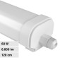 Life Tubo LED Plafoniera 60W Lampadina SMD IP65 120cm - mod. 39.9PF10122N