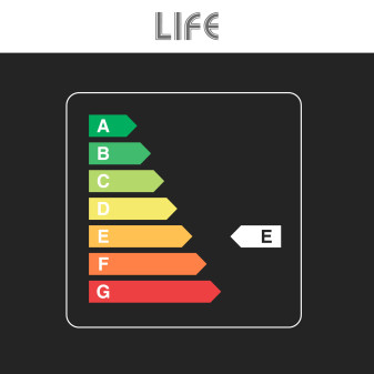 Life Tubo LED Plafoniera 45W Lampadina SMD IP65 150cm - mod.