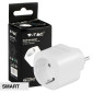V-Tac Smart VT-5172 Presa Schuko 16A Wi-Fi con Spina Schuko Compatibile Amazon Alexa e Google Assistant - SKU 7696