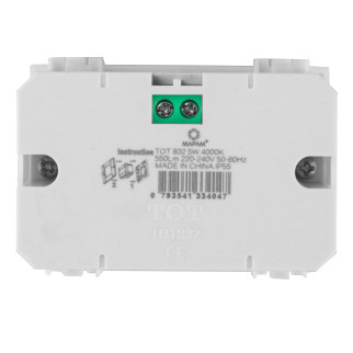 MAPAM Segnapasso 503 5W 550Lm ART IP55 4000K - mod. ART-F832 4000K - Compatibile con BTicino LIVING