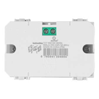 MAPAM Segnapasso 503 5W 550Lm ART IP55 3000K - mod. ART-F832 3000K - Compatibile con BTicino LIVING