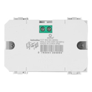 MAPAM Segnapasso 503 5W 550Lm ART IP55 3000K - mod. ART-F832 3000K - Compatibile con BTicino LIVING