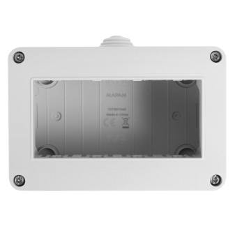 MAPAM Box JOY 4P - mod. JOY-A5104BI - Compatibile con BTicino MATIX
