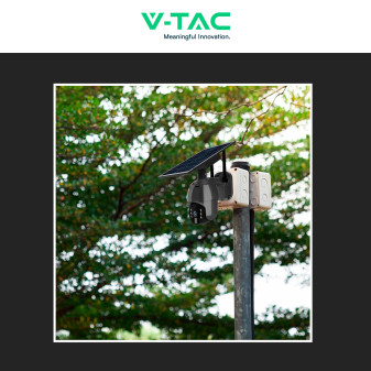 VT-11024-WIFI Telecamera di Sorveglianza PTZ Nera V-Tac