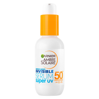 Invisible Serum UV Siero Viso SPF 50+ Garnier Ambre Solaire