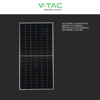 Connettori MC4 per Cavi Pannelli Solari V-Tac