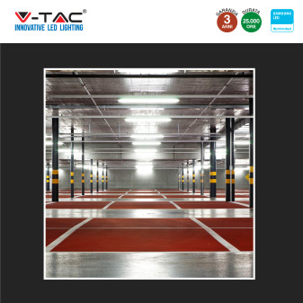 VT-60018 Tubo LED Plafoniera 18W Samsung SMD IP65 V-Tac