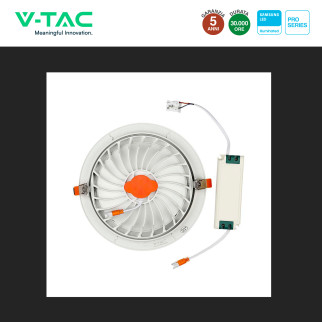 VT-2-30 Faretto LED 30W da Incasso Chip Samsung V-Tac Pro