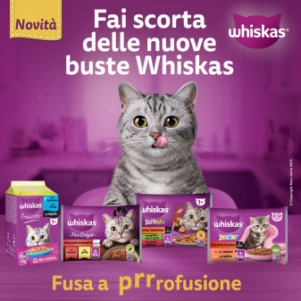 Cibo per Gatti Pranzetti Carni e Verdure Whiskas