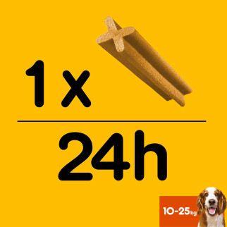 Pedigree Dentastix Medium per l'igiene orale del cane 105 stick