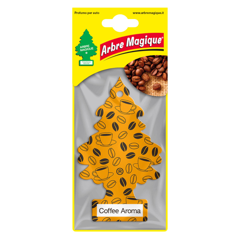 Profumatore Solido Auto Coffee Aroma Arbre Magique