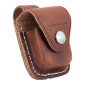 Zippo Custodia in Vera Pelle per Accendini Colore Marrone - mod. LPLB