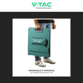 V-Tac VT-10120 Pannello Solare Fotovoltaico 120W Pieghevole