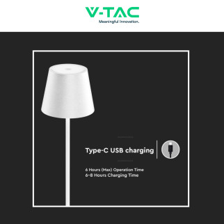 VT-7544 Lampada LED Dimmerabile da Terra o da Tavolo V-Tac