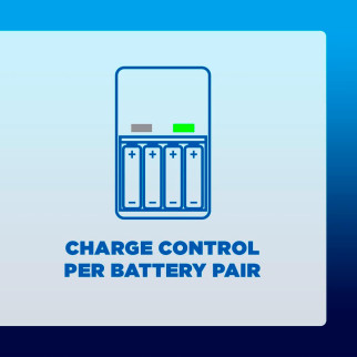 Basic Charger Caricabatterie NiMH AA AAA Panasonic Eneloop