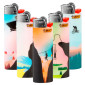 Bic Maxi J26 Accendini Grandi Fantasia Extreme Experience - Serie da 5 Accendini