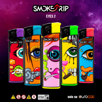 SmokeTrip Large Eyes 2 Box da 50 Accendini Elettronici