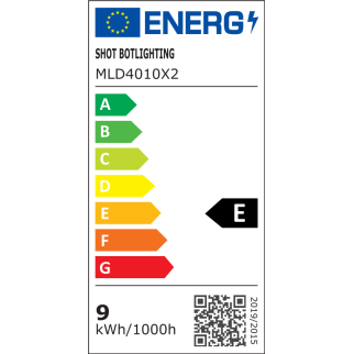 Lampadina LED E27 8W Globo G125 Milky Filamento Bot Lighting