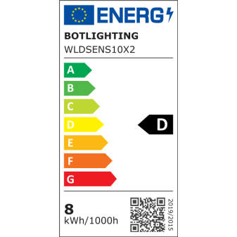 Lampadina LED E27 7.8W Filament XL Sensore Bot Lighting Shot