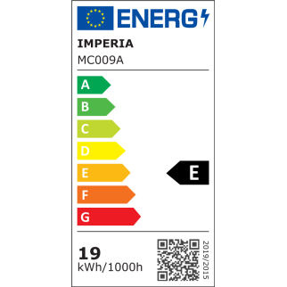 iTurtle Plafoniera LED Rettangolare 19W SMD da Superficie IP65 Imperia