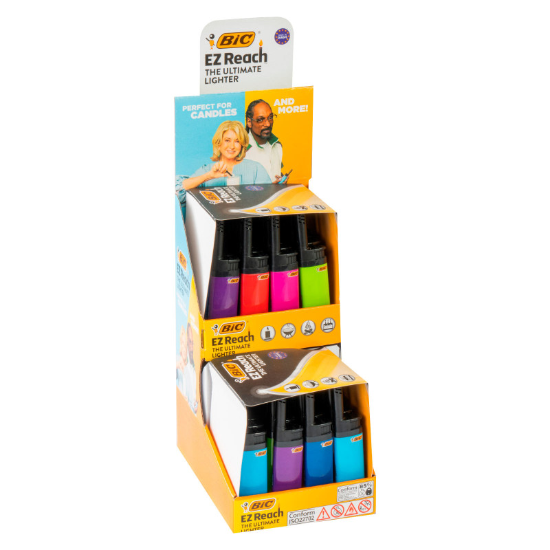 Bic EZ Reach con Bacchetta - Box da 40 Accendini Elettronici