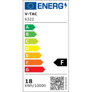 V-Tac VT-1228 SMD Tubo LED T8 G13 18W Lampadina 120cm per Panetterie