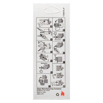 Stoppino di Ricambio per Accendini Zippo Wick - 100mm