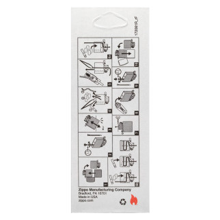 Stoppino di Ricambio per Accendini Zippo Wick - 100mm