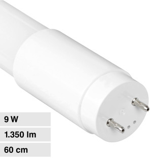 Life HF7 Tubo LED G13 9W T8 SMD 60cm in Vetro con Starter