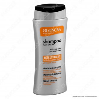 Glenova Shampoo Ristrutturante con Idrolizzato Proteico di Grano -