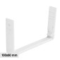 Elmark Connettore Giunto per Canaline Passacavi 100x60 in Plastica Bianca - mod. 562100605