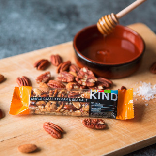 Maple Glazed Pecan & Sea Salt 12 Barrette 40g Be-Kind