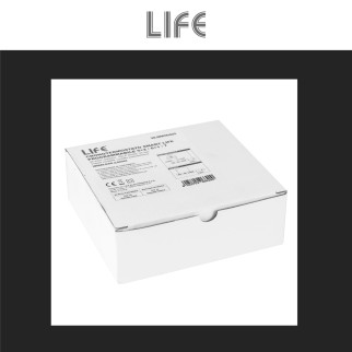 Cronotermostato Smart Programmabile Touch Colore Bianco Life