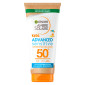 Garnier Ambre Solaire Kids Advanced Sensitive SPF 50+ Protezione Solare Molto Alta Bimbi Ipoallergenico - Flacone da 50ml