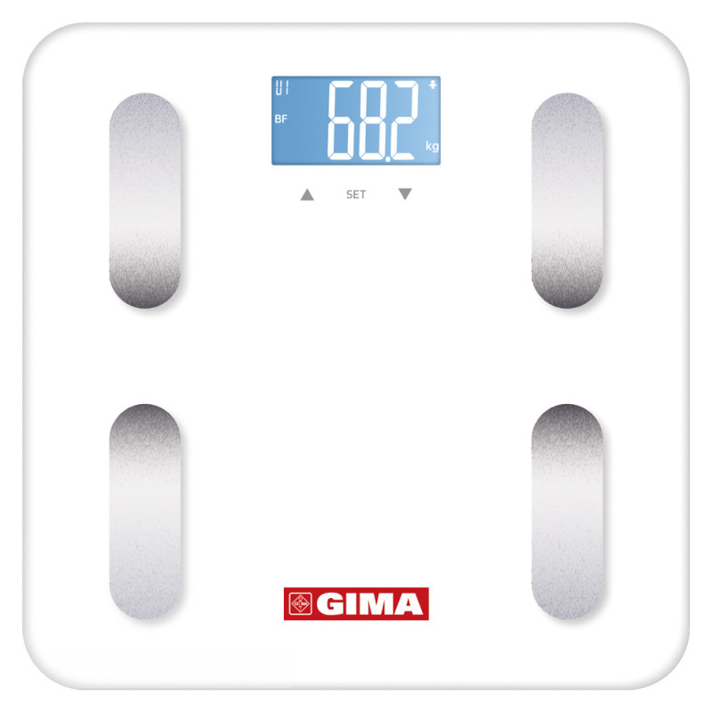 Body Fat Equilibra Bilancia Digitale Misurazione Grasso Corporeo Gima