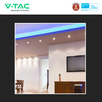 VT-247 Faretto LED GU10 6W Spotlight SMD Chip Samsung V-Tac Pro