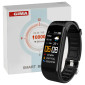 Gima Activity Health Tracker Fitband Braccialetto Smart per Monitorare 3 Attività Sportive e 4 Parametri Salute Colore Nero