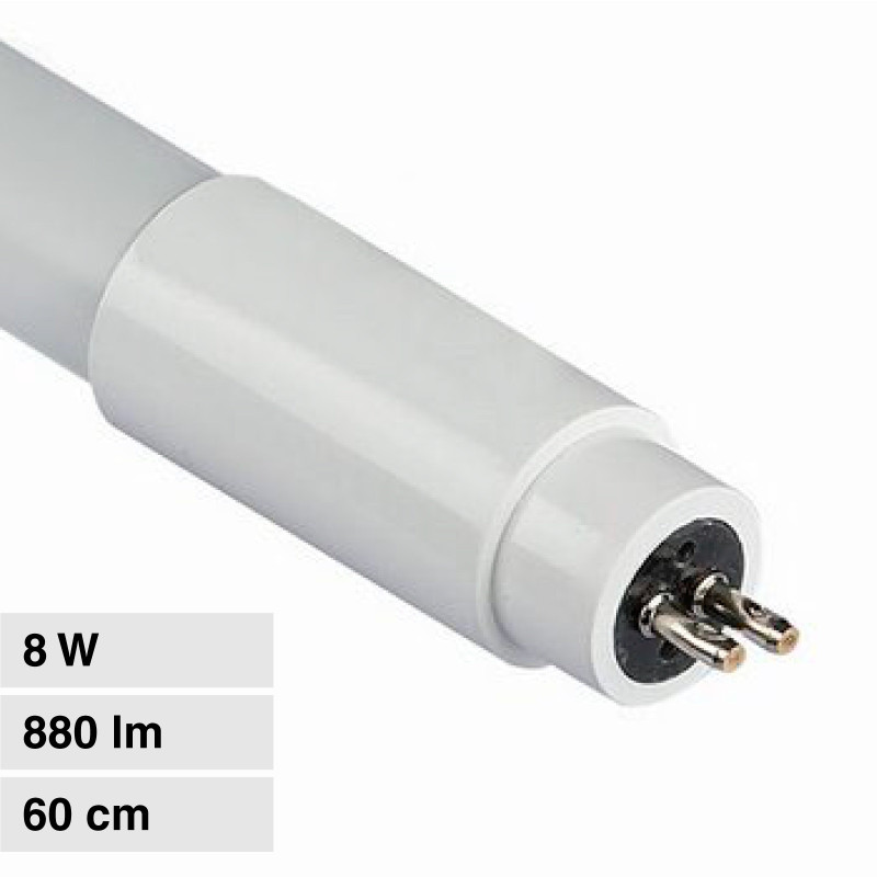 V-Tac VT-6005 Tubo LED T5 G5 8W SMD Plastica Lampadina 60cm