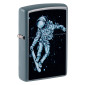 Zippo Accendino a Benzina Ricaricabile ed Antivento con Fantasia Skateboarding Astronaut Design - mod. 48644