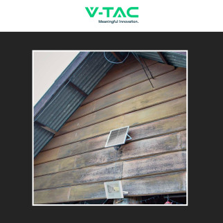 VT-40W Faro LED 16W IP65 Pannello Solare con Telecomando V-Tac