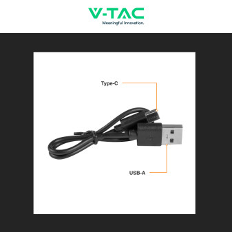 VT-3527 Power Bank 10000mAh Portatile Ricarica Rapida V-Tac